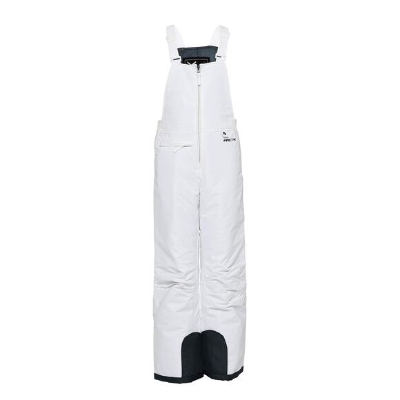 Arctix Kids Insulated White Snow Bib Overalls, Size Large Husky - Picture 1 of 8